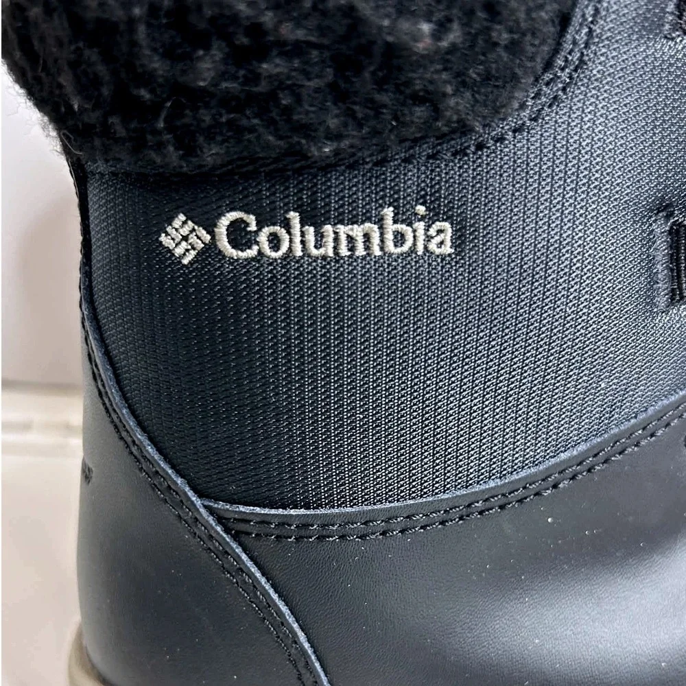 Columbia Youth Moritza Waterproof Winter Boots Black 4.5Y
